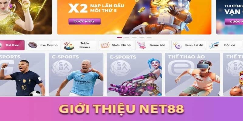 Giới Thiệu Về Net88 Giới thiệu Net88 Giao diện người dùng thân thiện